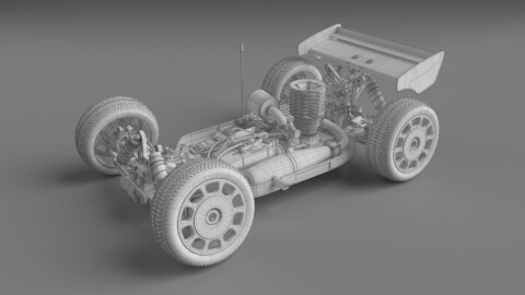 Kyosho MP9 | 3d model