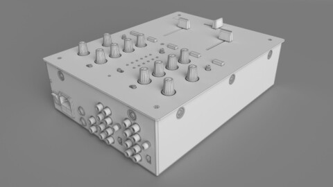 Roland DJ mixer DJ-99 | 3d model